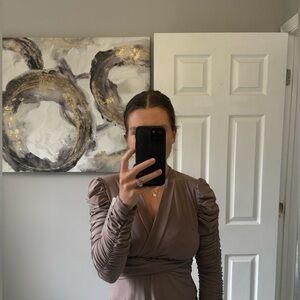 Longsleeve Tan Bodysuit